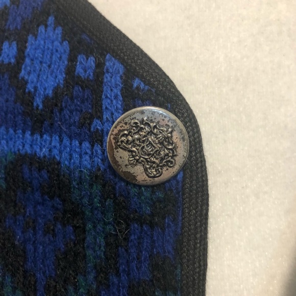 Men’s vintage Peter Geiger 100% austrian wool winter cardigan size medium - Picture 4 of 5